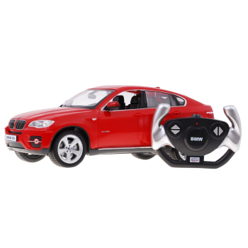 BMW X6 czerwone RASTAR model 1:14 Zdalnie sterowane Auto SUV + pilot 2,4 GHz